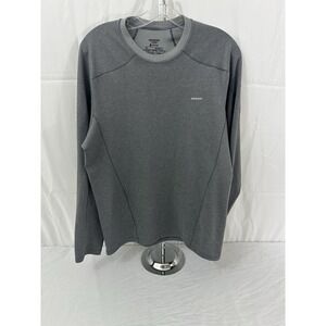 Patagonia Capilene 3 Midweight Crew Neck Base Layer Gray Mens M 44421 Polartec